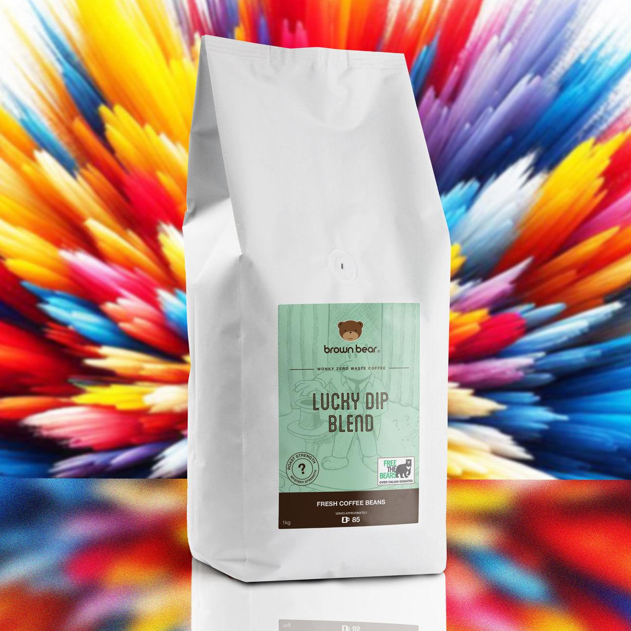 Lucky Mystery Coffee 1kg - Strength - Who Knows!